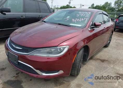 2015 Chrysler 200 Limited from USA, damaged, VIN 1C3CCCAB7FN595712